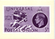 GB Universal Postal Union UPU Card - Stamps (pictures)