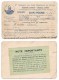 RARE ! Vittel (88), Sté Des Eaux Minérales, Carte D'abonnement 1914 & Bon Prime 1916 - Autres & Non Classés