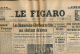 LE FIGARO, Mardi 20 Avril 1948, N° 1122, Front Populaire, Mines De Courrières, De Gaulle, Rome, Bikini, Energie Atomique - Informations Générales