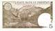 PAKISTAN 5 RUPEES ND (1999) P-38 UNC SIGN. ISHRAT HUSSAIN [ PK223g ] - Pakistan