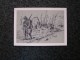 Carte Postale Reproduction Dessin Raymond André PAILLETTE Poilu SOLDATS FRANCAIS Guerre 14 18 Grand Format 21 X 15 - Militaria