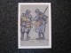 Carte Postale Reproduction Dessin Raymond André PAILLETTE Poilu SOLDATS FRANCAIS Guerre 14 18 Grand Format 21 X 15 - Militaria