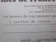 AUX DAMES DE FRANCE "service De Verre " PUBLICITAIRE Publicité Liste Rayon Cadeaux De Mariage Voeux De Bonheur Marseille - Altri & Non Classificati