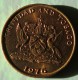 VF MOEDA DO TRINIDAD E TOBAGO 1 CENT 1976 UNC - Trinidad En Tobago