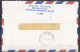 CANADA,  Airmail Cover From Canada To India, 4 Stamps, Fish, Hen - Covers & Documents