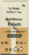 Biel/Bienne - Erlach Oder Umgekehrt - Fahrkarte Fr. 9.- 1991 - Europa