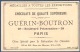 Chromo Chocolat Guerin-Boutron Souvenir De L´exposition Universelle 1889 Paris Pavillon République Vénézuela - Guerin Boutron