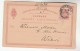 1898 Copenhagen  DENMARK POSTAL STATIONERY CARD  Wien AUSTRIA Stamps Cover - Entiers Postaux