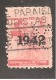 Perforadas/perfin/perfore/lochung Republica De Cuba 1942 1 Centavo Edifil Postal Tax 6  SARRA - Oblitérés