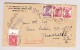 Schweiz Porto 20Rp Neuchatel 4.?.1945 Brief Aus Bombay Indien - Portomarken