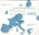 COFFRET OFFICIEL 2003 LUXEMBOURG 8 Pièces Officielles 1 Ct à 2 Euros - NEUF - Plaquette En 3 Volets Dans Son Coffret - Luxemburg