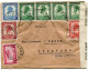 CONGO BELGE LETTRE CENSUREE DEPART BUTEMBO 8-9-44 POUR LA FRANCE - Storia Postale