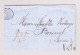 Heimat Schweiz AG BONISWYL Ankunft Von Brief 4.5.1866 Aus Paris Rückseite Bahnstempel Basel à Olten - ...-1845 Préphilatélie