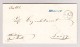 Heimat Schweiz AG WINDISCH Langstempel Blau 5.5.1866 Brugg Auf Brief - Lettres & Documents