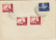 Delcampe - Croatia WWII NDH 11 Letter Covers With Red Cross Week 1942 Special Postmark Bb160720 - Croatie