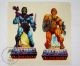 Original 1980's MOTU Master Of The Universe: He Man &amp; Skeletor Stickers -Spanish - Stickers