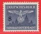 MiNr.26 Xx  Deutschland Besetzungsausgaben II. Weltkrieg Generalgouvernement Dienstmarken - Bezetting 1938-45