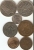 Monnaies - PAYS-BAS - 7 Pièces En GULDEN - Collections