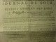 JOURNAL DU SOIR Du 18 AVRIL 1797 - IMPORTATION ET PRIX DU SUCRE - ASSASSINAT REPRESENTANT DU PEUPLE SIEYES NE A FREJUS - Decrees & Laws