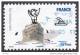 VARIETE ADH . N 476 ** - 1 TB AVEC 2 TRAINEES DE COULEUR BLEUES  - TIMBRE NORMAL OBLITERE NON FOURNI - JUSTE COMPARAISON - Unused Stamps