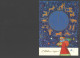 USSR 1989 Greetings Card. New Year, Santa Claus,clock,signs Of The Zodiac, Space A. Smarks (90784 08.12.1989) - Non Classés