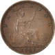 Monnaie, Grande-Bretagne, Victoria, Farthing, 1867, TTB+, Bronze, KM:747.2 - B. 1 Farthing