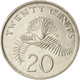 Monnaie, Singapour, 20 Cents, 1987, British Royal Mint, SUP, Copper-nickel - Singapour