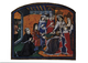 Court Of Edward IV Including His Son Edward V And Richard III Unused Card - History