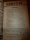 1954 SCIENCE Et VIE --->SOMMAIRE En  2e Photo  Et: Notre Flotte De Combat; La Locomotive Atomique; Le CANON-ROBOT...etc - Ciencia