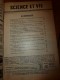 Delcampe - 1954 SCIENCE Et VIE --->SOMMAIRE En  2e Photo  Et: Le Dressage Des CHIENS De GARDE ; Eau Oxygénée Et énergie Atomique - Science