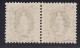 Schweiz Stehende Helvetia Waagrechtes Paar Zu#89B ** - Unused Stamps