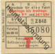 BVG - Berlin Potsdamer Str. 188 - Fahrschein 1960 Für Eine Fahrt Montags Bis Freitags Zwischen 9 Und 14 Uhr - Europe