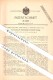Original Patentschrift - J. Annadale In Polton , Scotland , 1897 , Suspension For Railway , Train , Lasswade !!! - Spoorweg