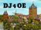 Amateur Radio QSL Card - DJ4OE - Xanten Germany - 1976 - 2 Scans - Radio Amateur