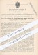 Original Patent - F. Ingenohl , W. Pfeiffer , Strassburg , 1881 , Gleichzeitiges Bedrucken Von Stoff Mit Mehreren Farben - Historische Dokumente