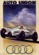 Postcard - Poster Reproduction - Automobile Auto Union GP (N) - Advertising