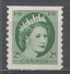Canada 1954. Scott #345 (MNH) Queen Elizabeth II  *Complete Issue* - Coil Stamps