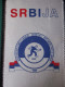 Bocce Ball Alliance Of Serbia-Beograd-1989 -Small Sport Flag 12 X 20 Cm-Bocarski Savez Srbije - Bowls - Pétanque