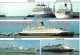 PAQUEBOT Cruise Ship ( LE HAVRE ) : NORWAY - ISLAND PRINCESS - QUEEN ELISABETH - MERMOR - MAASDAM - CPM - Paquebots