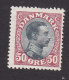 Denmark, Scott #121, Mint Hinged, King Christian V, Issued 1913 - Unused Stamps
