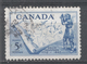 Canada 1957. Scott #370 (U) David Thompson (1770-1857), Explorer And Geographer ** Complet Issue - Oblitérés