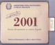 ITALIA - ANNO 2001 - SERIE DI MONETE A CORSO LEGALE - DIVISIONALE LIRA 2001 - 12 VALORI - IN CONFEZIONE ORIGINALE - - Otros – Europa