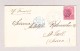 Kolumbien  Barranquilla 22.7.1894 Brief Mit 10C Braun Und Rosa Nach St Gallen Mit Franz Stempel Ligne D Paqueb. N1 - Colombie