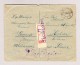 Russland Gorlovka 23.9.1922 R-Brief Ohne Frankatur Nach Hochdorf - Lettres & Documents