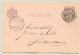 Nederland - 1895 - Grootrond Dubbelring Stempel 's Gravenhage Naar Rotterdam - Poststempels/ Marcofilie