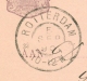 Nederland - 1895 - Grootrond Dubbelring Stempel 's Gravenhage Naar Rotterdam - Poststempels/ Marcofilie