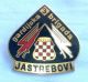 HVO ... JASTREBOVI - 3. GARDIJSKA BRIGADA Vitez Busovaca - Large Enamel Badge *  Bosnie Bosnien Kroatien Croatia - Army