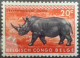 CONGO BELGE  -  Rhinoceros  -  Hippotragus Equinus  -  Vellozia  -  Galago - Neufs