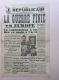 JOURNAL 7 MAI 1945 : LE REPUBLICAIN . LA GUERRE FINIE EN EUROPE . - 1939-45