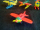 KINDER TOY LOT 1980 RARE VINTAGE ORIGINAL GERMANY MADE 4 AIRPLANE-HELICOPTER  ULTRA RARE - Autres & Non Classés